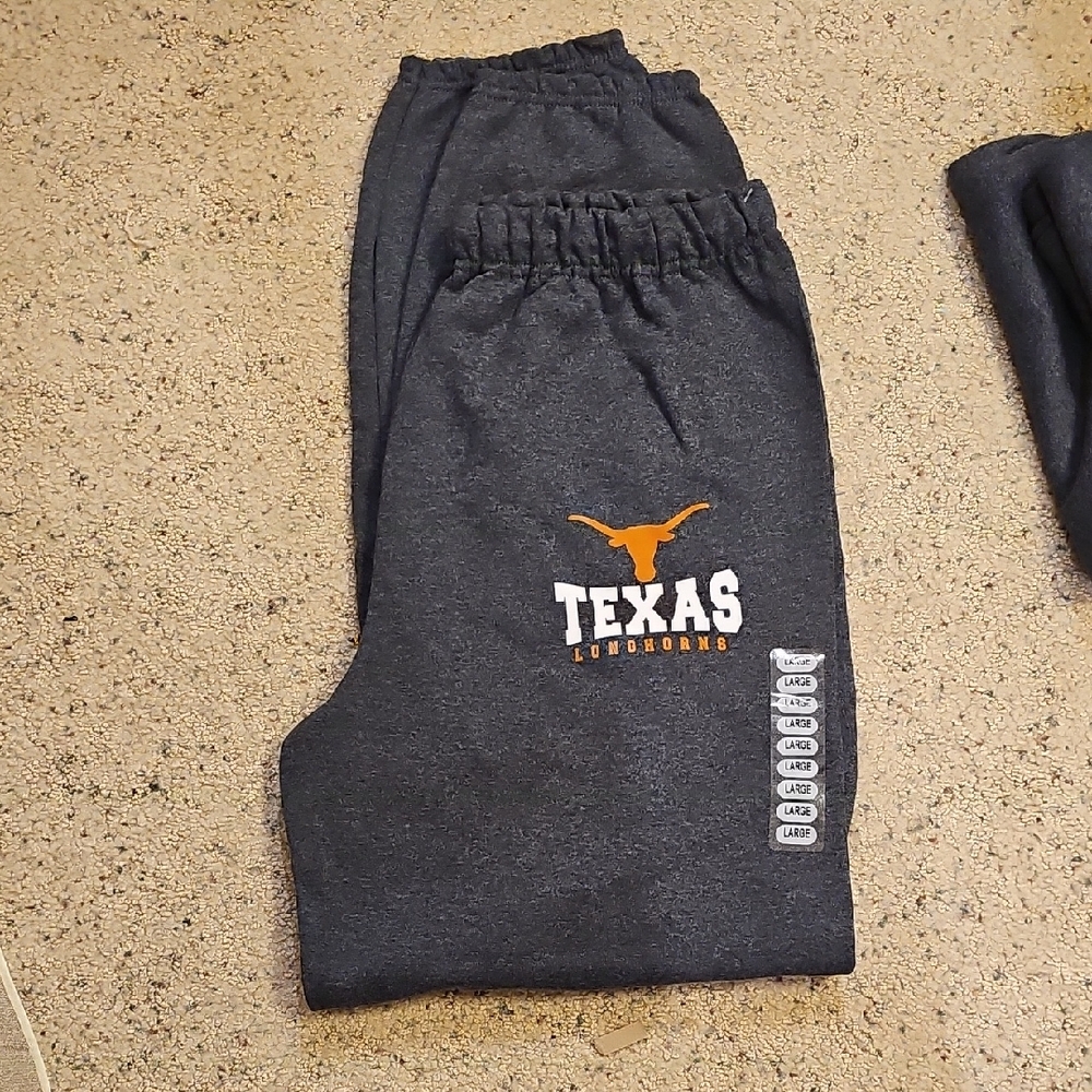 Texas Longhorns Charcoal Gray Sweatpants
